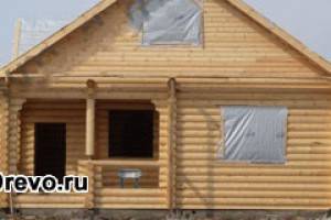 Бревенчатый сруб своими руками - сборка и усадка