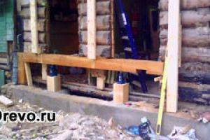Капитальный ремонт деревянного сруба своими руками