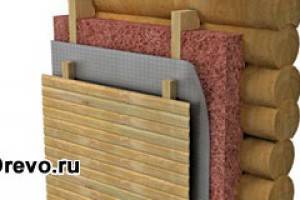 Утеплитель для деревянного дома - межвенцовый и для наружных стен
