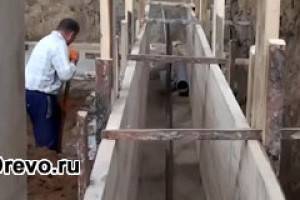 Расчёт и особенности устройства столбчатого фундамента под дом из бруса