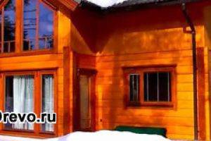 Сборка дома из клеёного бруса своими руками