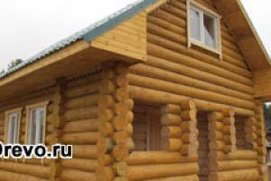 Мансарда над срубовым домом - полезное использование площади