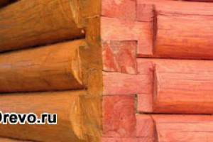 Внутренняя и внешняя отделка углов сруба - шлифовка и защита