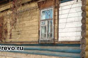 Реставрация старого бревенчатого дома