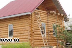 Классический размер сруба 6 на 6 для строительства дома