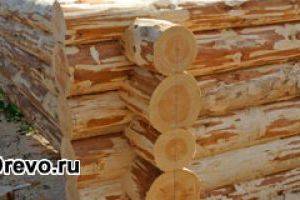Деревянные срубы из рубленного бревна для дома