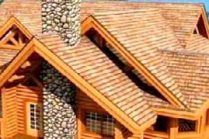 Какую кровлю лучше выбрать для дома из оцилиндрованного бревна