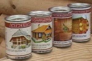 Пропитка для сруба из оцилиндрованного бревна: рейтинг средств